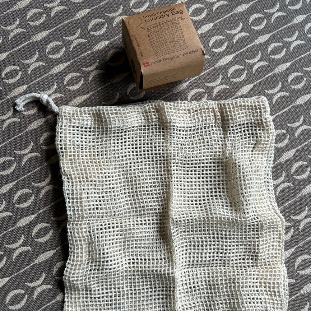Lost Object duo- small laundry bag and makeup rounds with case